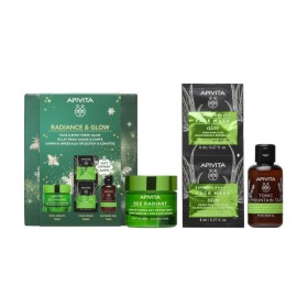 Apivita Promo Radiance & Glow Bee Radiant Κρέμα για Σημάδια Γήρανσης & Ξεκούραστη Όψη Πλούσιας Υφής 50ml & Express Beauty Μάσκα Προσώπου με Αλόη 2x8ml & Tonic Mountain Tea Αφρόλουτρο με Αιθέρια Έλαια 250ml