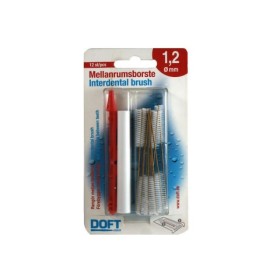 Doft Interdental Bruch 1.2mm Μεσοδόντια Βουρτσάκια 12 Τεμάχια
