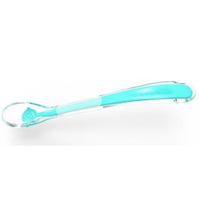 Babyono Soft Spoon Babys Smile Silicone Κουτάλι Μαλακό Σιλικόνης Γαλάζιο 6m+ 1 Τεμάχιο