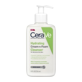 Cerave Hydrating Cream To Foam Cleanser For Normal To Dry Skin Αφρός Ντεμακιγιάζ για Ξηρές Επιδερμίδες 236ml
