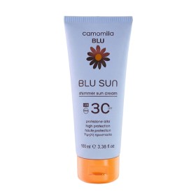 Camomilla Blu Sun Cream Αντηλιακή Shimmer Κρέμα Σώματος SPF30 100ml