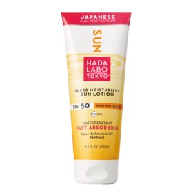 Hada Labo Tokyo Super Moisturizer Sun Body Lotion Αδιάβροχη Αντηλιακή Λοσιόν για το Σώμα Spf50 200ml Hada Labo Tokyo Super Moisturizer Sun Body Lotion Αδιάβροχη Αντηλιακή Λοσιόν για το Σώμα Spf50 200ml