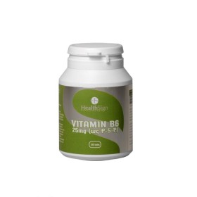 HEALTH SIGN Vitamin B6 25mg (ΩΣ Ρ-5-Ρ) 60Tabs