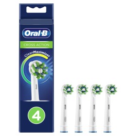 Oral-B Cross Action Ανταλλακτικές Κεφαλές Βουρτσίσματος 4 Τεμάχια