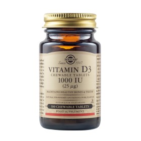 Solgar Vitamin D3 1000 Iu Chewable 100 Μασώμενες Ταμπλέτες Solgar Vitamin D3 1000 Iu Chewable 100 Μασώμενες Ταμπλέτες
