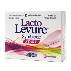 Uni-Pharma Lacto Levure Symbiotic Start 20 Φακελίσκοι Uni-Pharma Lacto Levure Symbiotic Start 20 Φακελίσκοι