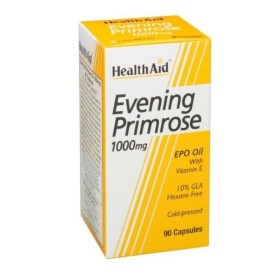 HEALTH AID Evening Primrose Oil to Strengthen the Cardiovascular & Nervous System 90 Capsules