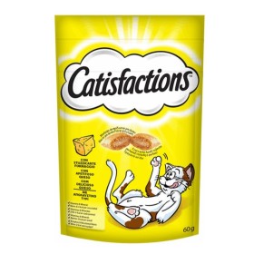 CATISFACTIONS Λιχουδιές για Γάτες με Τυρί 60g