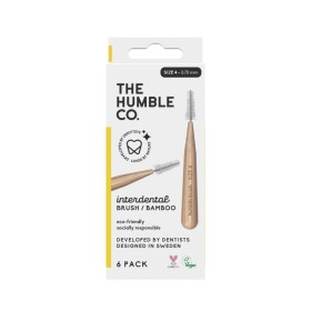 The Humble Co Interdental Brush Κίτρινο Βουρτσάκια Size 4 (0.7mm) 6 Βουρτσάκια
