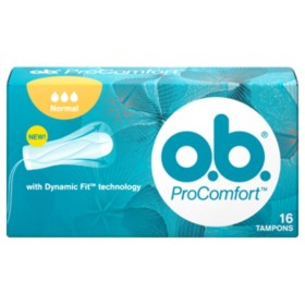 OB ProComfort Normal Tampons 16 Pieces