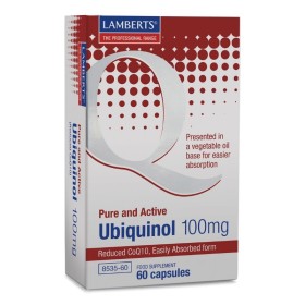 Lamberts Ubiquinol 100mg Συμπλήρωμα με Συνένζυμο Q10 60 Κάψουλες