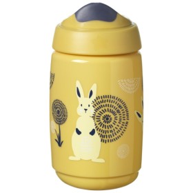 Tommee Tippee Κύπελλο με Στόμιο Μαλακής Σιλικόνης Κίτρινο 390ml 12m+ 1 Τεμάχιο