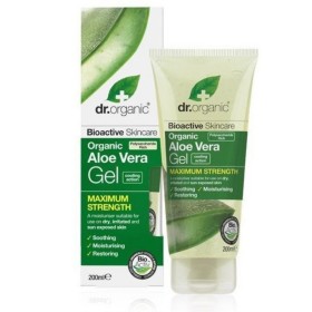 Dr.organic Aloe Vera Gel Maximum Strength Ενυδατικό Τζέλ Σώματος 200ml