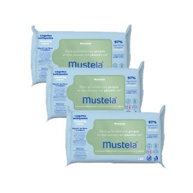 MUSTELA Promo Cleansing Wipes Μωρομάντηλα Καθαρισμού με Βιολογικό Αβοκάντο 3x60 Τεμάχια