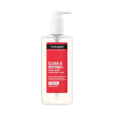 ΔΩΡΟ Neutrogena Clear & Defend+ Υγρό Καθαρισμού Προσώπου 200ml
