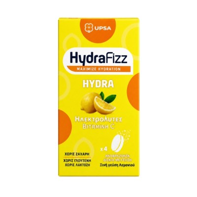 ΔΩΡΟ Upsa HydraFizz Hydra Lemon 4tabs