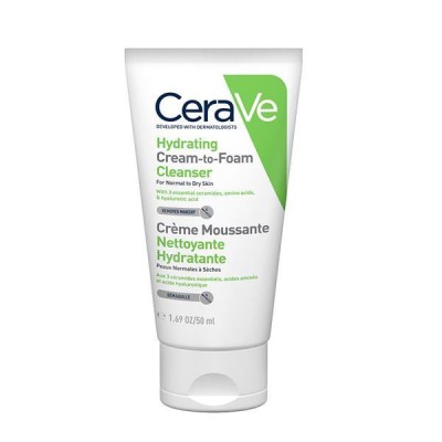 Δωρο Cerave Hydrating Cream To Foam Cleanser 50ml