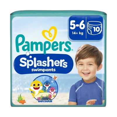 ΔΩΡΟ Pampers Splashers μεγ 5-6 (8Χ10)