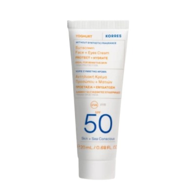 ΔΩΡΟ Korres Yoghurt Αντηλιακή Κρέμα Προσώπου SPF50, 20ml