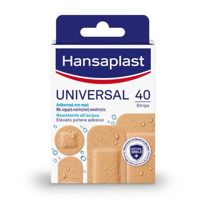 ΔΩΡΟ HANSAPLAST Αυτοκόλλητα Επιθέματα 4 Μεγέθη 40 Τεμάχια