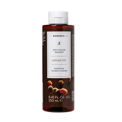 Δωρο Korres Argan Oil Shampoo για Μετά τη Βαφή 250ml