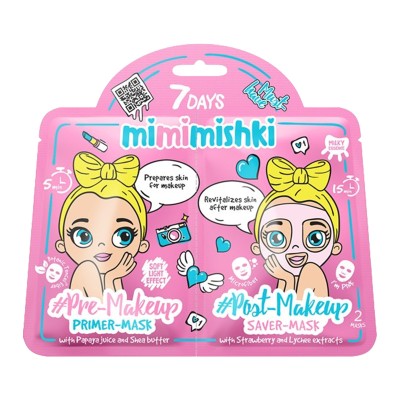 Δωρο 7days Mimimishki Pre & Post Makeup Pink