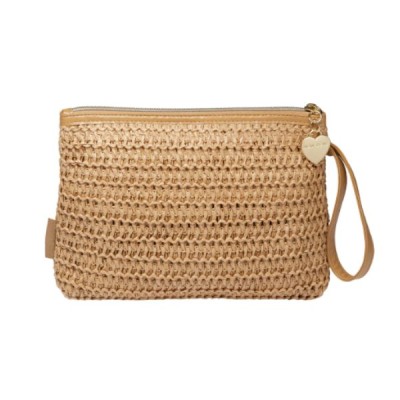 ΔΩΡΟ Mon Reve Crochet Camel Bag