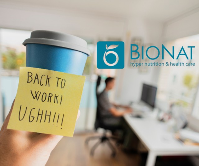 Back to Office: Επανένταξη στη δουλειά με ενέργεια, μνήμη και διαύγεια με την Bionat!