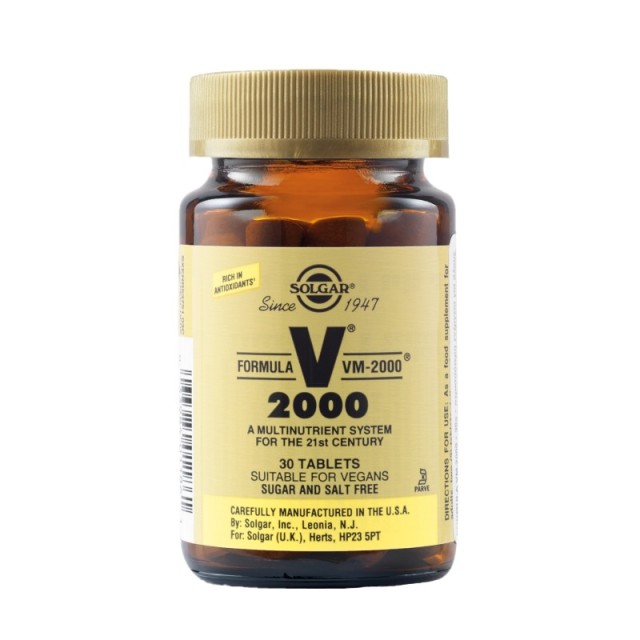 Solgar Formula … Solgar Formula …